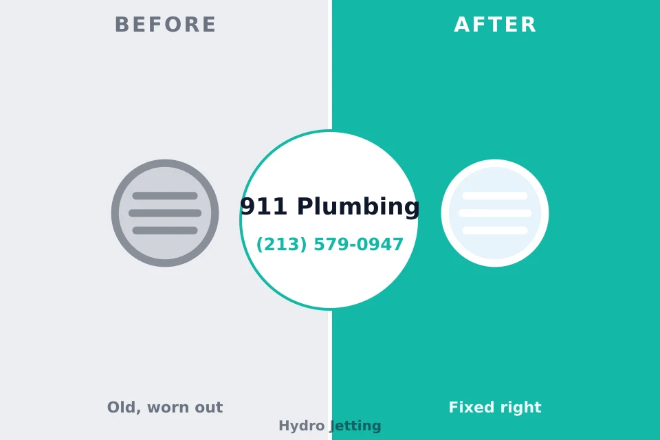 Before and after: plumbing company West Baraboo, WI